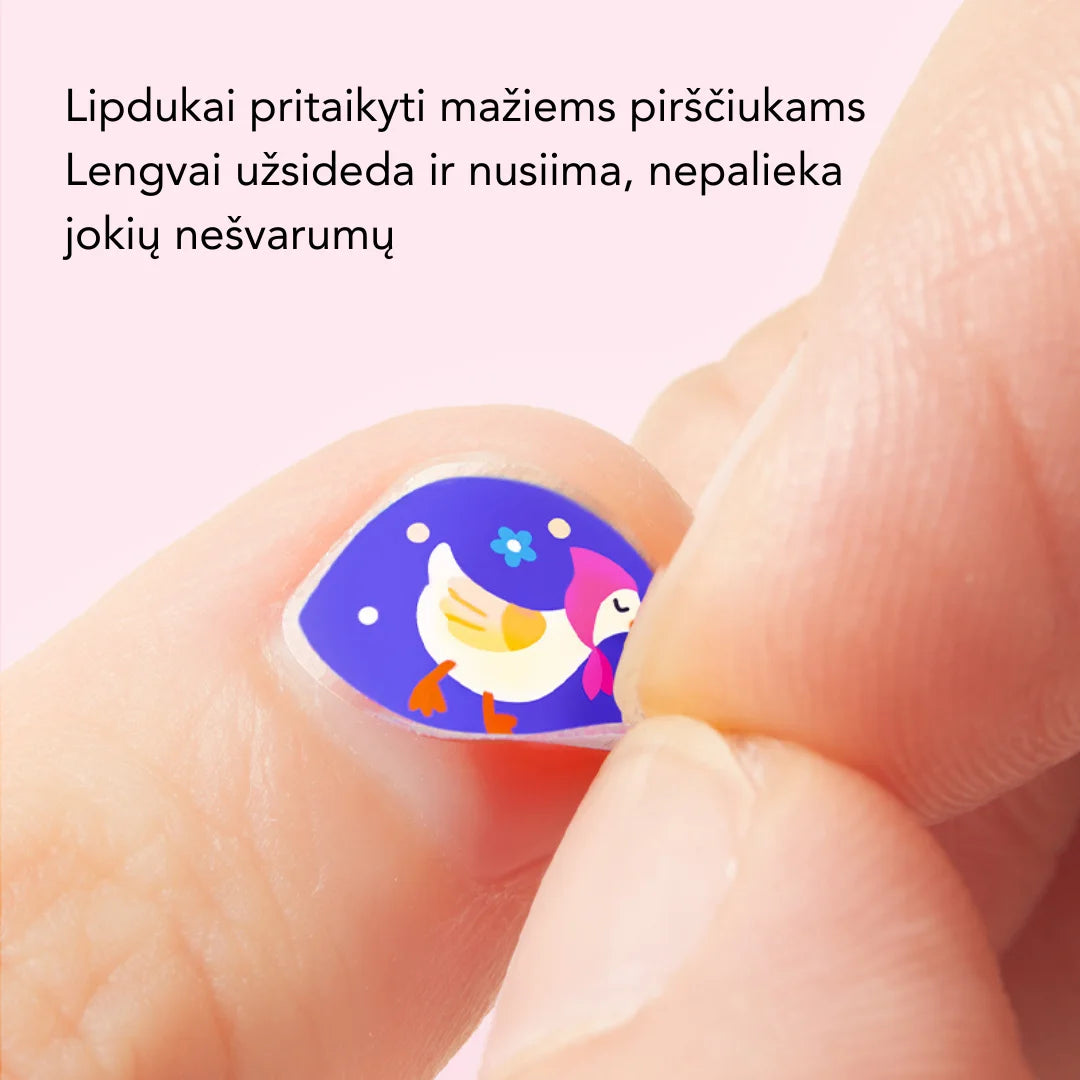 Mideer - Lipdukai nagams Sodo tematika