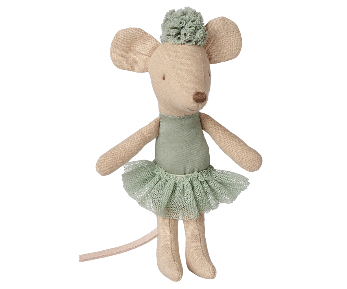 Maileg pelytė balerina mažoji sesė - Vintage mint