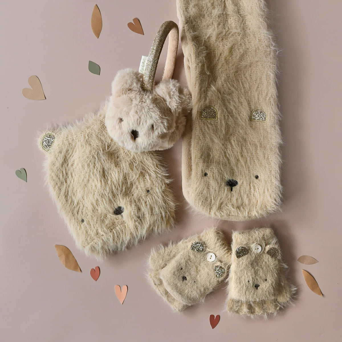 Rockahula šiltos ausinės - Teddy Bear