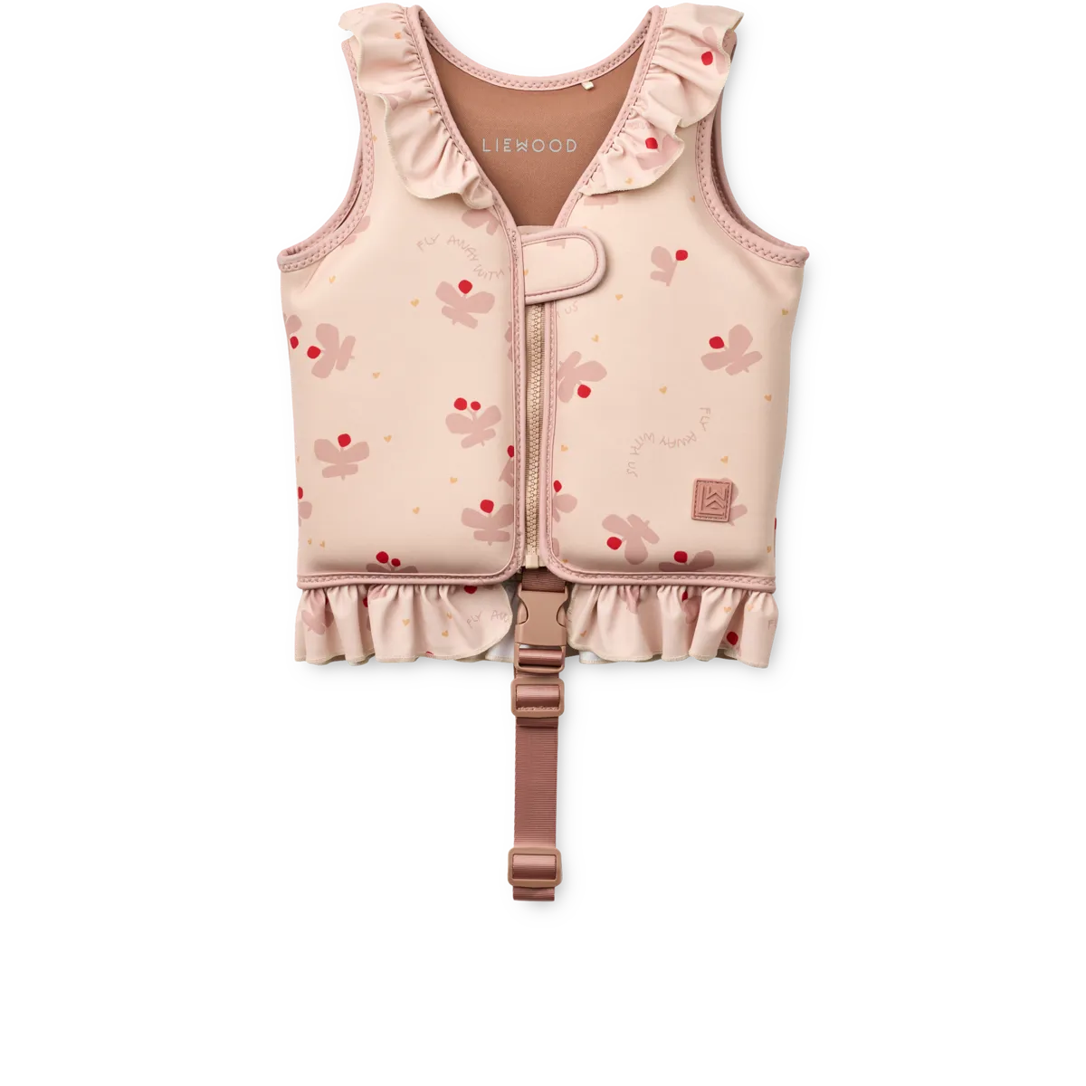 Liten Soufflé Peplum BL Liewood plaukimo liemenė - Butterfly / Apple blossom – Magiškas Paštas