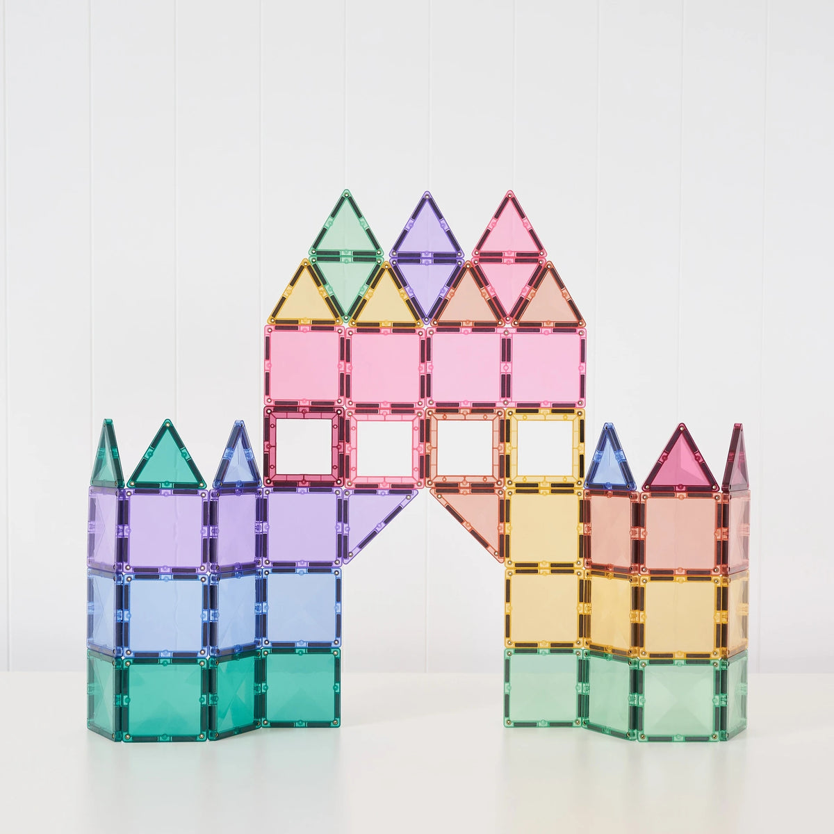 Connetix 104 dalių magnetinis konstruktorius - Pastel Creative