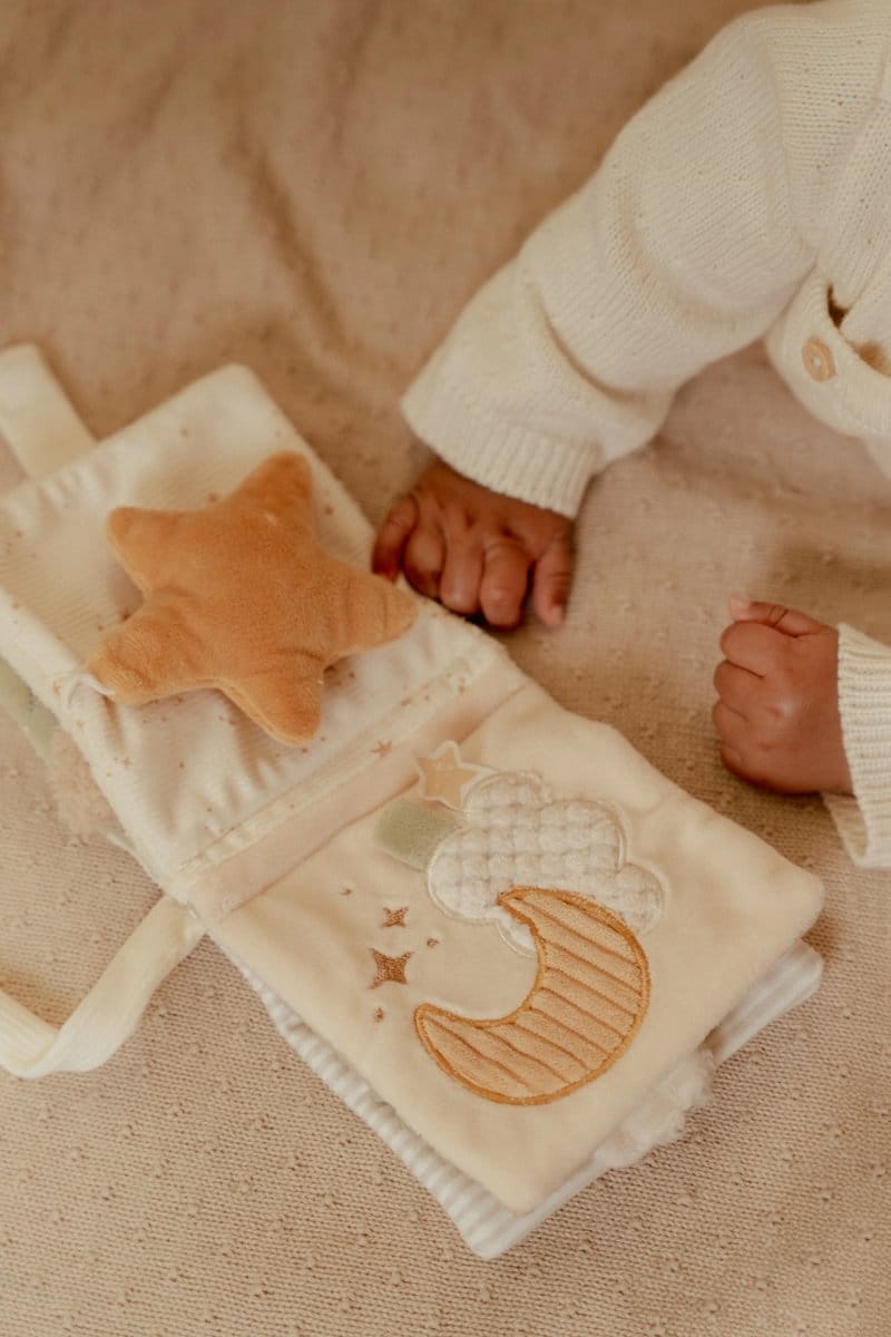 Little Dutch Minkšta lavinamoji knygelė vežimėliui - Naturals