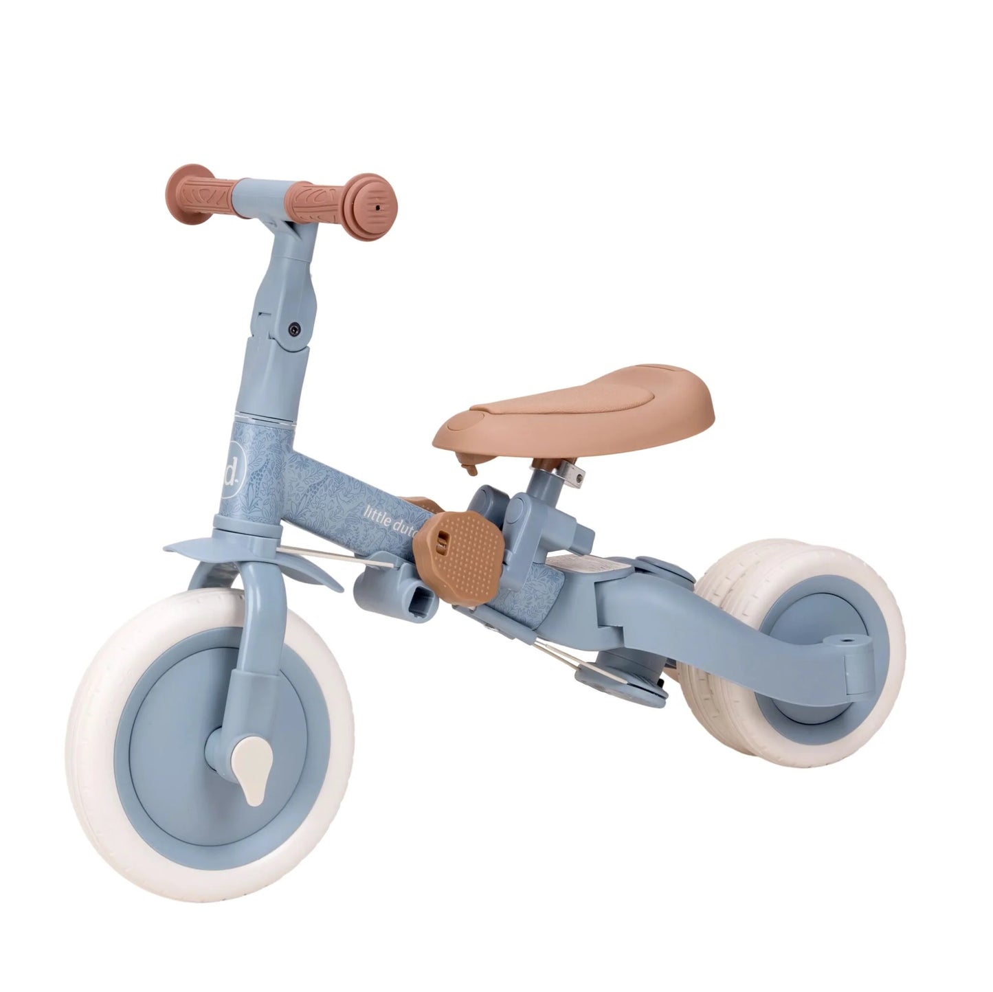 Little Dutch Triratukas - balansinis dviratukas 4 in 1 - Blue