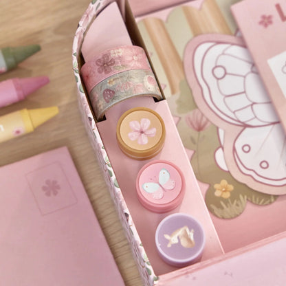 Little Dutch - kūrybinis rinkinys lagamine - Rosa & Fairy Garden