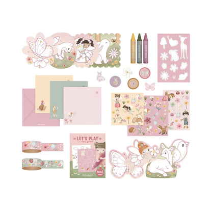 Little Dutch - kūrybinis rinkinys lagamine - Rosa & Fairy Garden