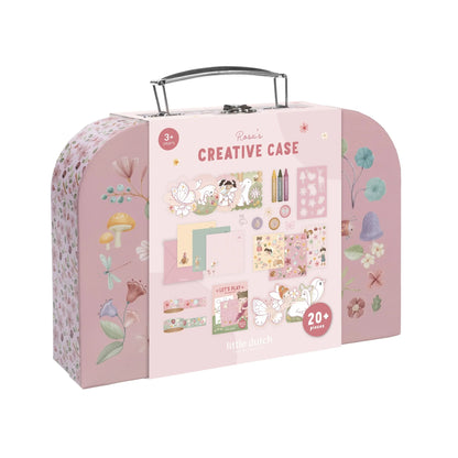 Little Dutch - kūrybinis rinkinys lagamine - Rosa & Fairy Garden