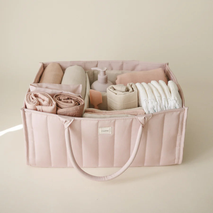 Mushie sauskelnių krepšys – Blush