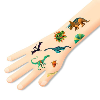 Djeco Tatuiruotės - Dinozaurai (50+ tatuiruočių)