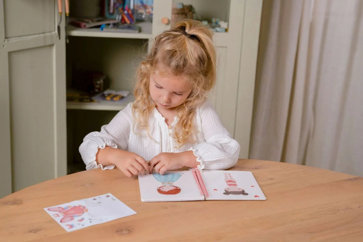 Little Dutch Sticker Book Dress Me - Fairy Garden