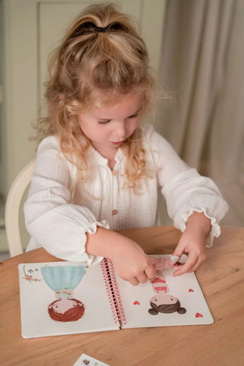 Little Dutch Sticker Book Dress Me - Fairy Garden