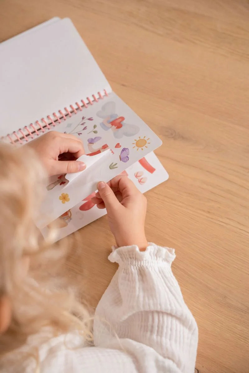 Little Dutch Sticker Book Dress Me - Fairy Garden