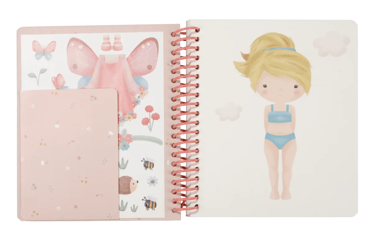 Little Dutch Sticker Book Dress Me - Fairy Garden