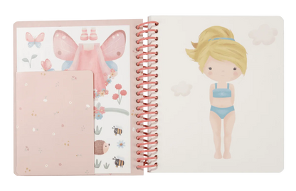 Little Dutch Sticker Book Dress Me - Fairy Garden