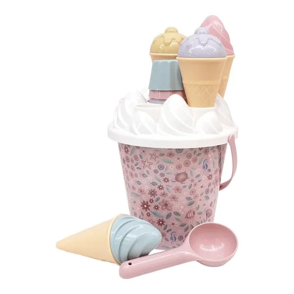 Little Dutch smėlio žaislų rinkinys 14 dalių - Dreamy Mermaid