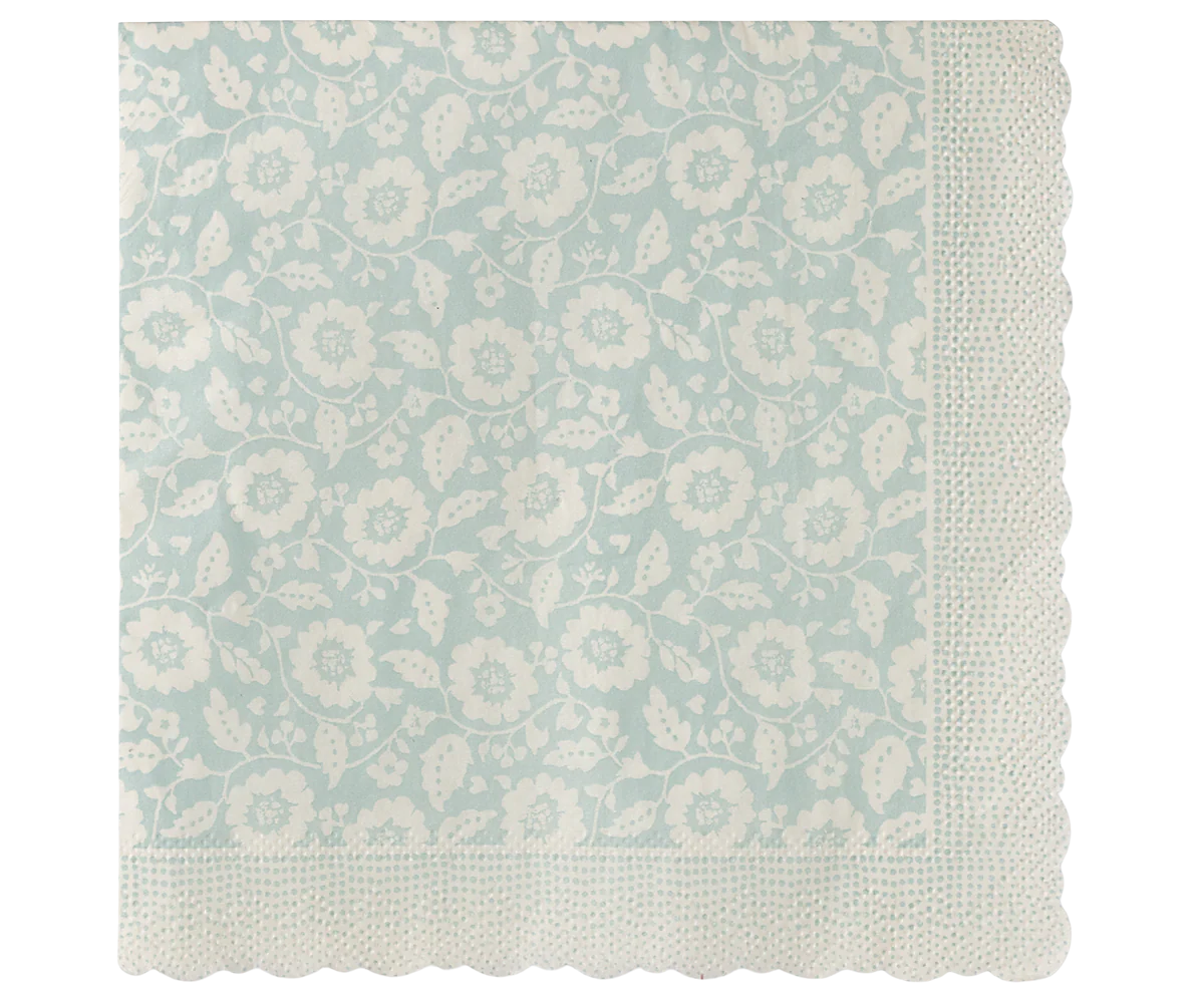 Maileg servetėlės Flowers - Mint