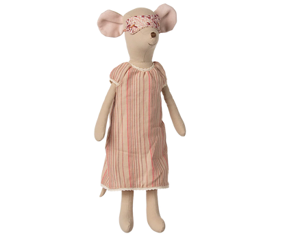 Maileg Medium pelė 33cm - Nightgown