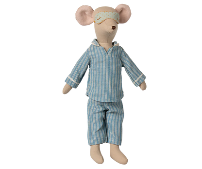 Maileg Medium pelė 33cm - Pyjamas