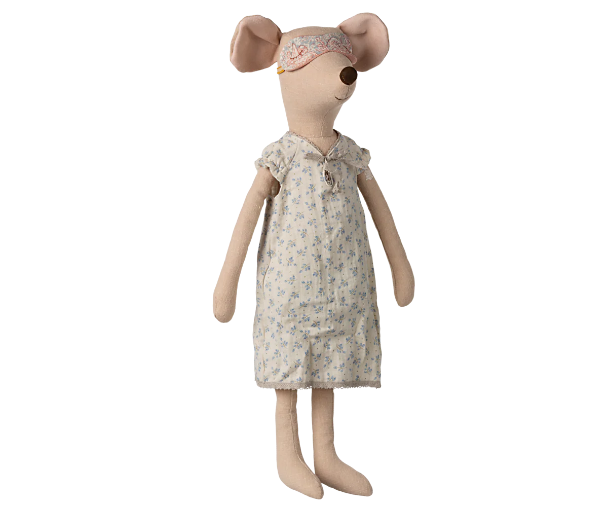 Maileg Maxi pelė 49cm - Nightgown