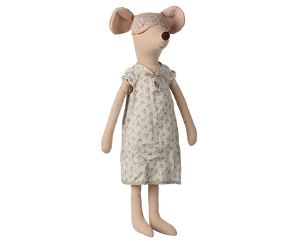 Maileg Maxi pelė 49cm - Nightgown