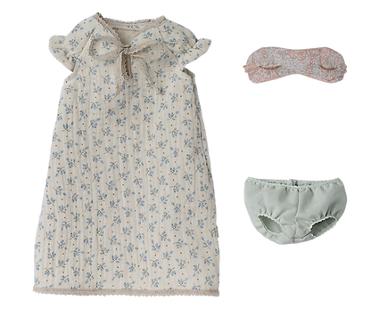 Maileg Maxi pelė 49cm - Nightgown