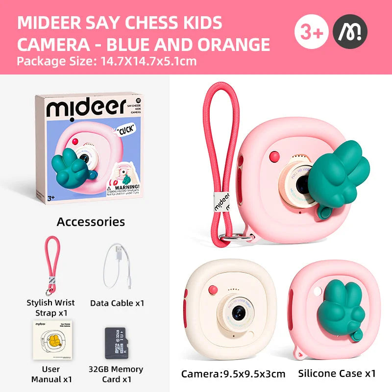 Mideer - vaikiškas fotoaparatas - Pink