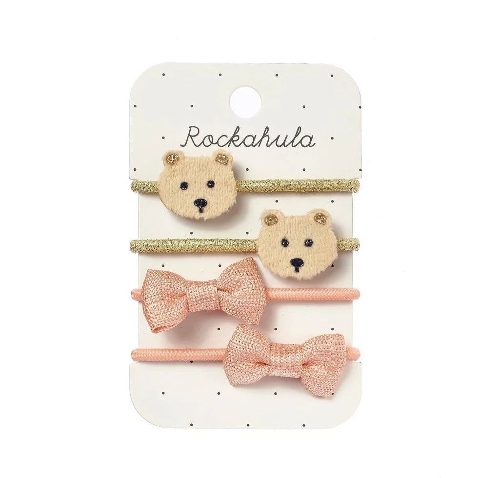 Rockahula plaukų gumyčių rinkinys - Teddy Bear