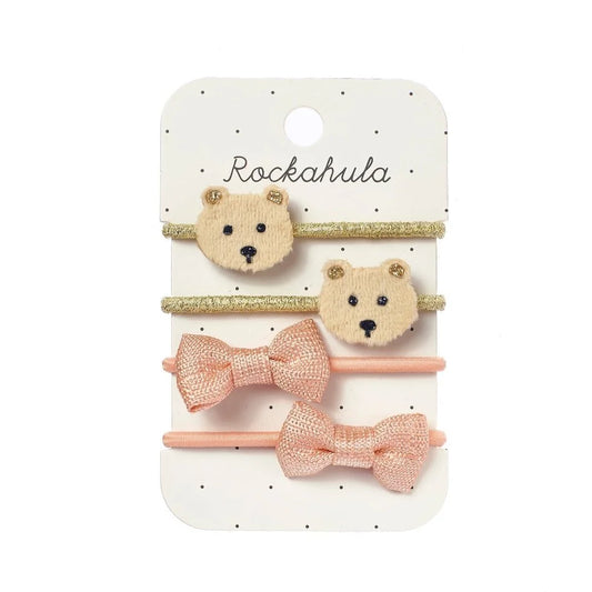 Rockahula plaukų gumyčių rinkinys - Teddy Bear
