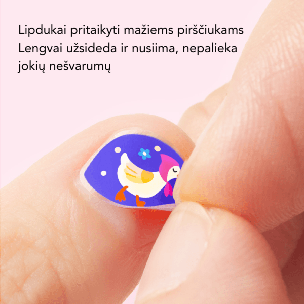Mideer - Lipdukai nagams Princesės tematika