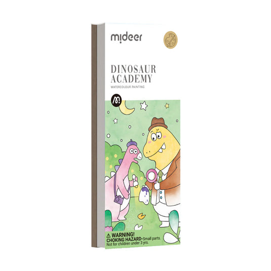Mideer Spalvinimo Akvarele Knygele Dinozauru Akademija