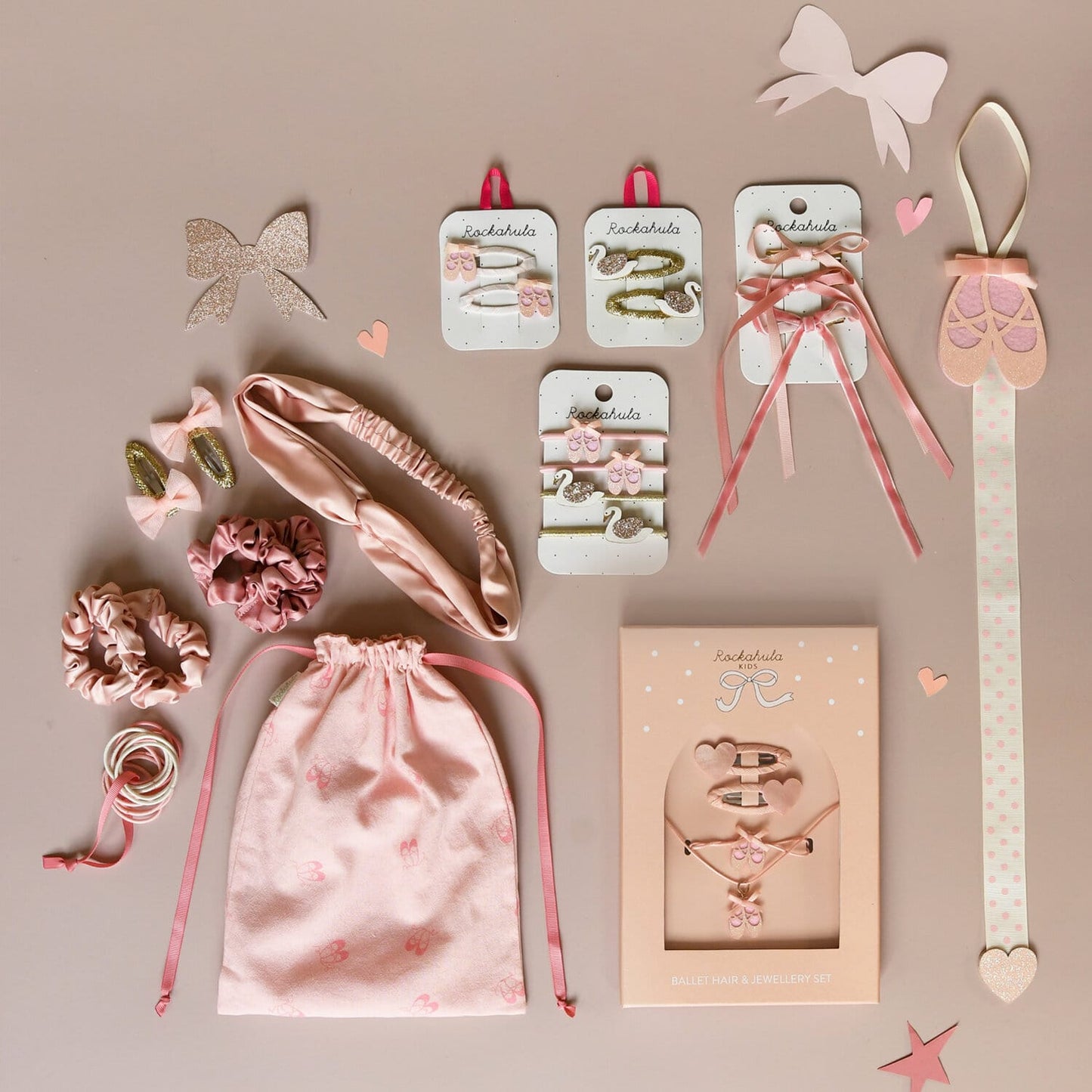 Rockahula plaukų segtukai - Ballet Shoes