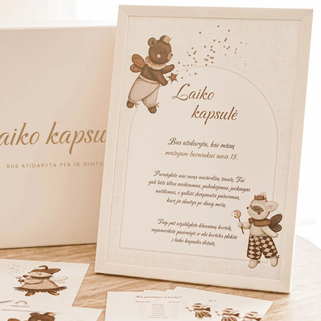 Personalizuojama Laiko Kapsulė