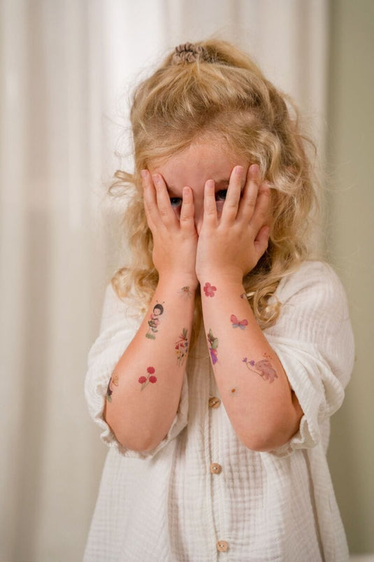 Little Dutch Vaikiskos Laikinos Tatuiruotes Rosa And Friends