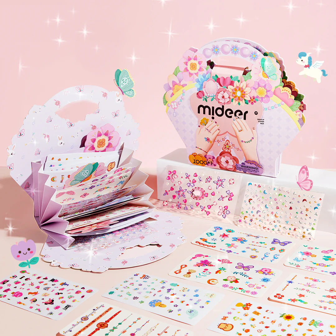 Mideer - Princesės lipdukų rinkinys