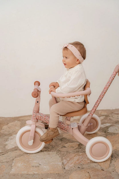 Little Dutch Triratukas - balansinis dviratukas 4 in 1 - Fairy Floral