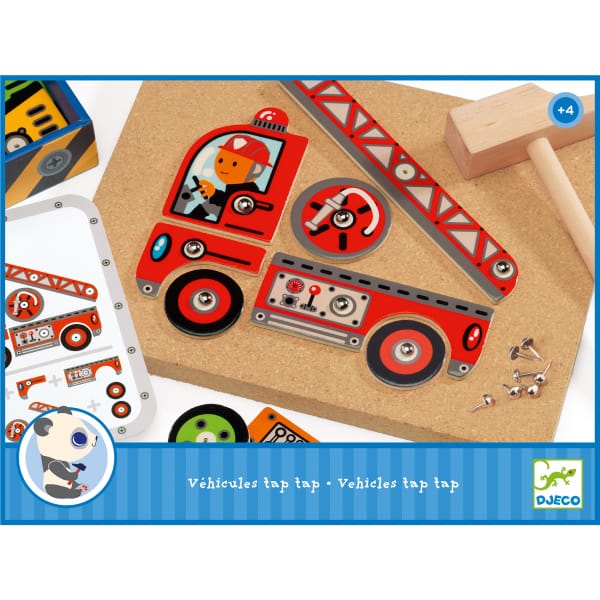 Djeco Tap Tap konstruktorius - Autodirbtuvės