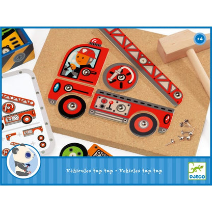 Djeco Tap Tap konstruktorius - Autodirbtuvės