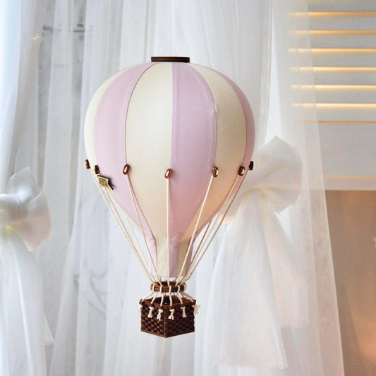 Pakabinamas dekoratyvinis oro balionas BEIGE - PASTEL PINK