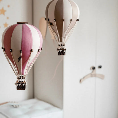 Pakabinamas dekoratyvinis oro balionas BEIGE-POWDER PINK