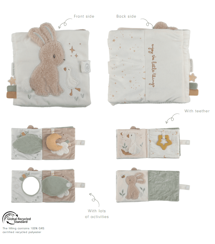 Little Dutch Minkšta veiklos knygelė - Naturals