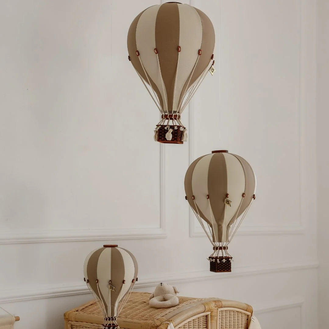 Pakabinamas dekoratyvinis oro balionas CREAMY-BEIGE