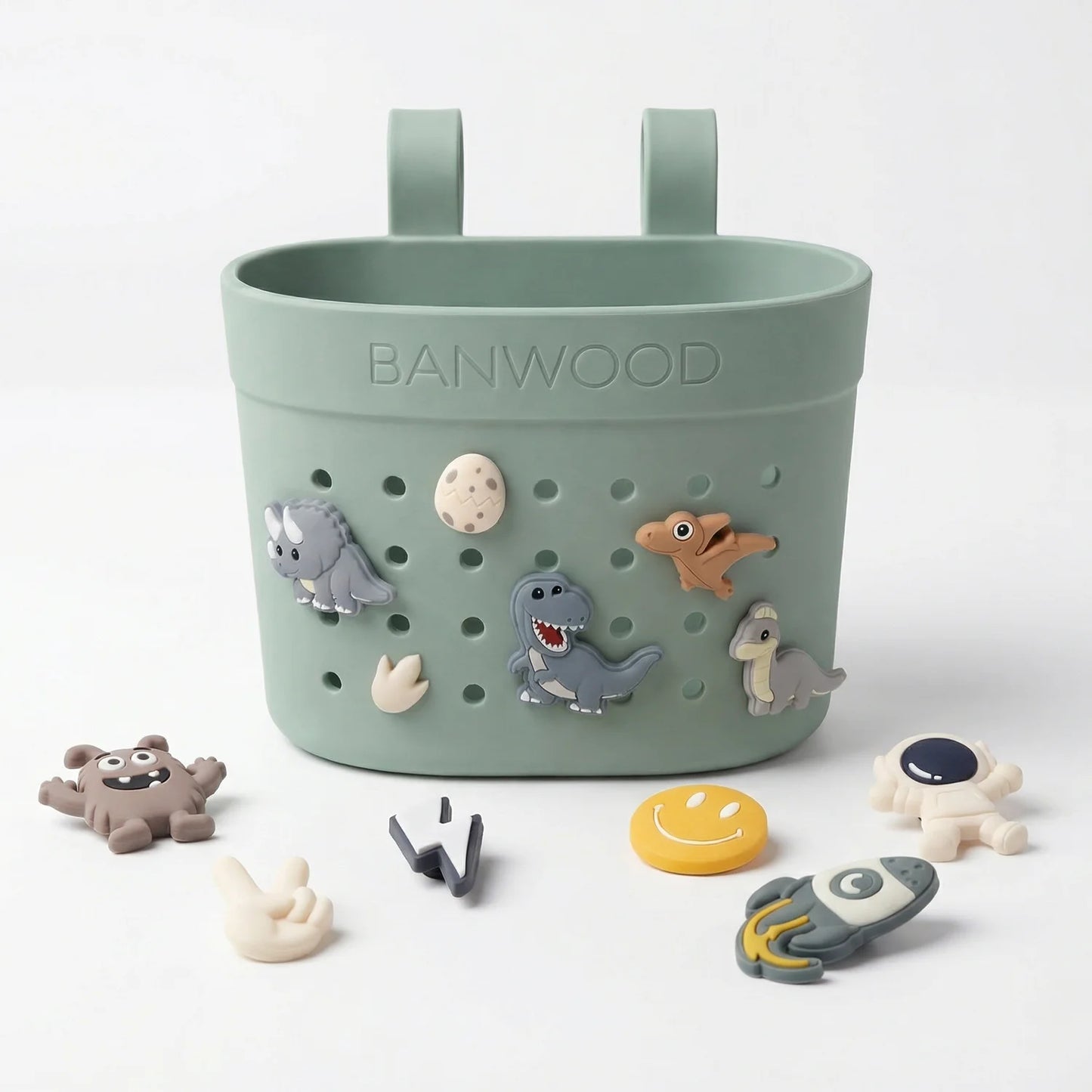 Banwood krepšelis paspirtukui ir dviračiui - Clay