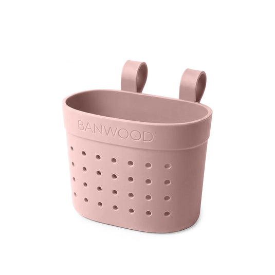 Banwood Krepselis Paspirtukui Ir Dviraciui Dusty Rose