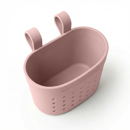 Banwood krepšelis paspirtukui ir dviračiui - Dusty rose