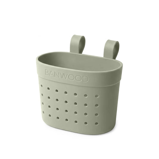 Banwood krepšelis paspirtukui ir dviračiui - Olive