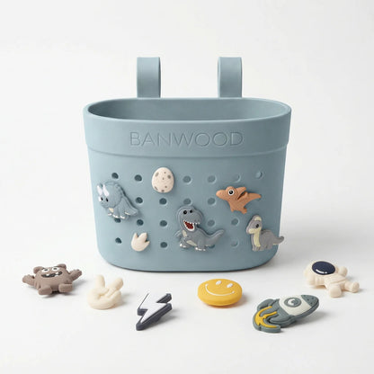 Banwood krepšelis paspirtukui ir dviračiui - Teal