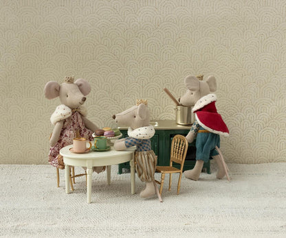 Maileg metalinė kėdė - Gold