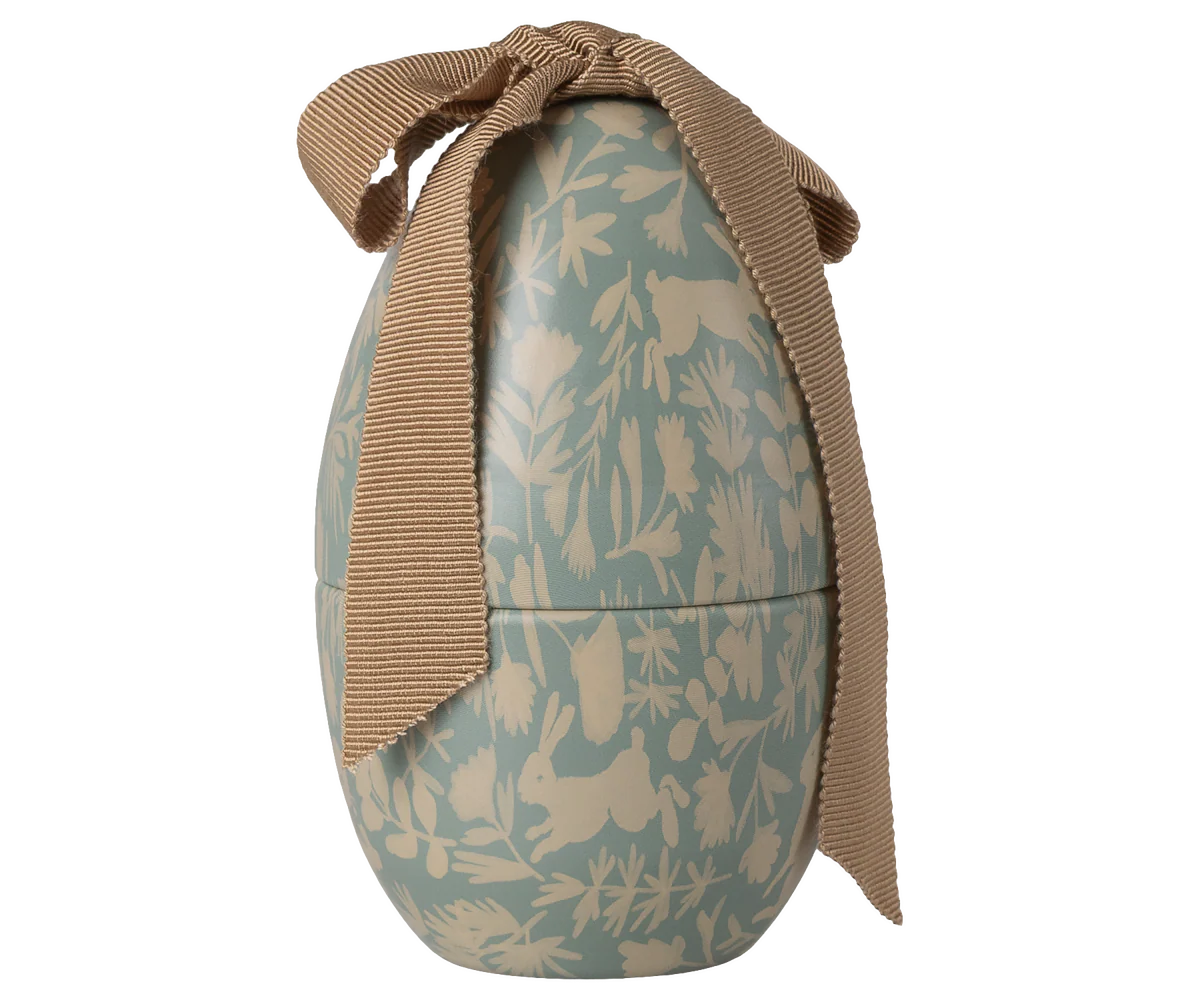 Maileg atsidarantis kiaušinis Dusty blue - SMALL
