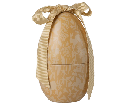 Maileg atsidarantis kiaušinis Cream yellow - SMALL