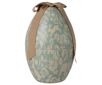 Maileg atsidarantis kiaušinis Dusty blue - MEDIUM