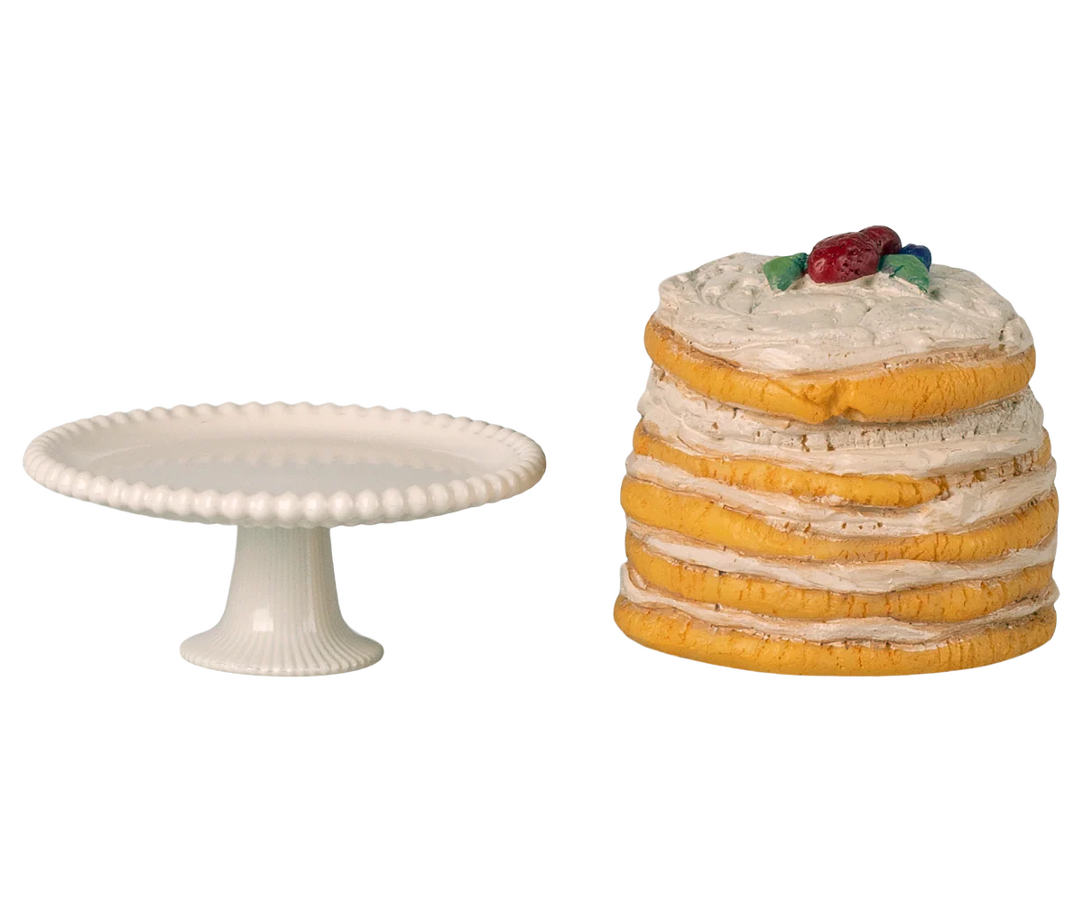 Maileg šventinis tortas ir tortinė - Off white